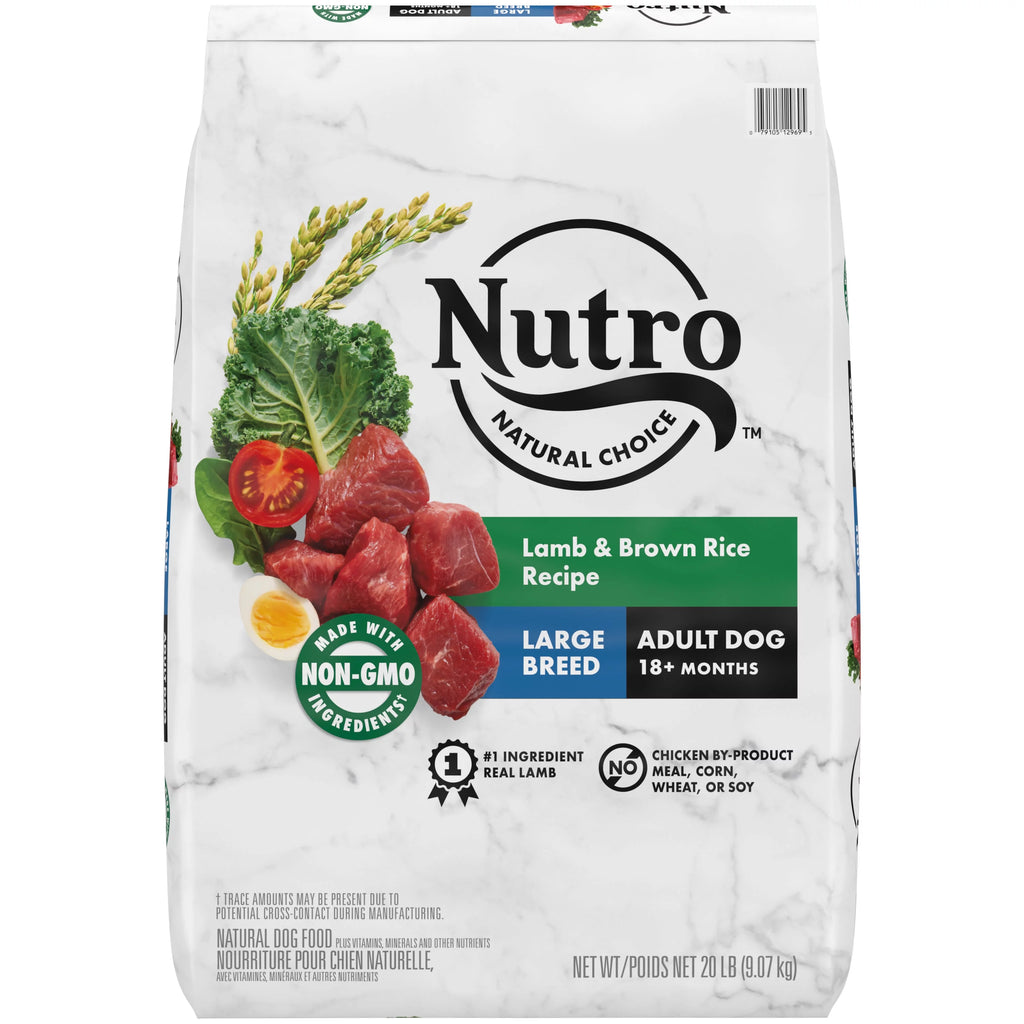 Lamb & Brown Rice Large Breed Adult Dry Dog Food 20 lb V520