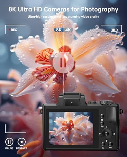 8K Digital Camera with Dual-Lens J736931