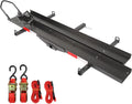 600LBS Steel Hitch Mount Motorcycle Carrier with Loading Ramp H1443