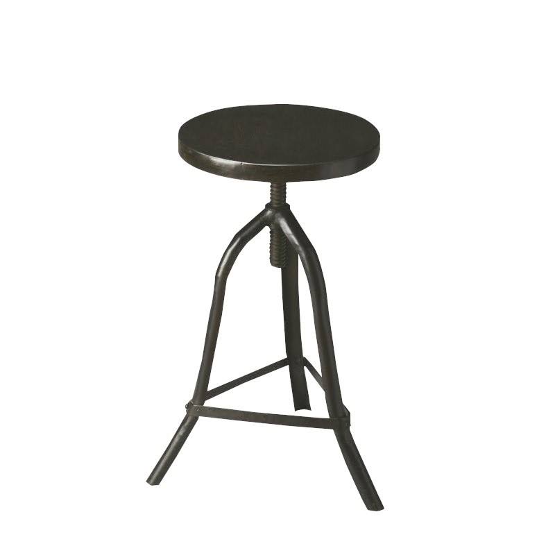 Black Revolving Stool S3614