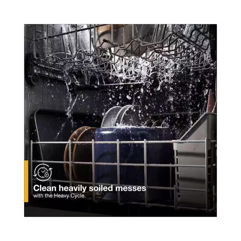 Black 24 in. Built-In Tall Tub Dishwasher C6609