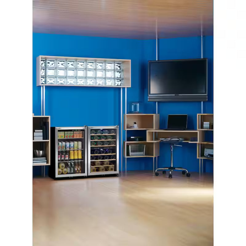 138-12 oz Can Beverage Cooler in Stainless Steel Q245