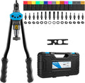 16" Rivet Nut Tool Kit with 15 PCS Mandrels and 125 PCS Rivet Nuts F963066