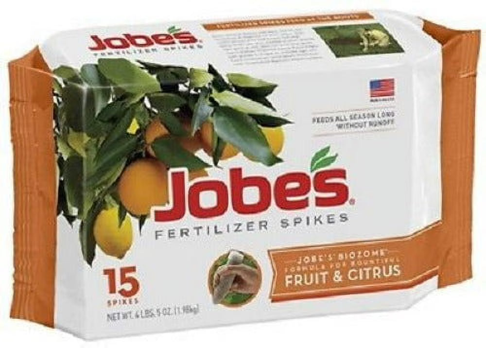 15 Pack Fruit Tree Fertilizer Food Spikes I4031