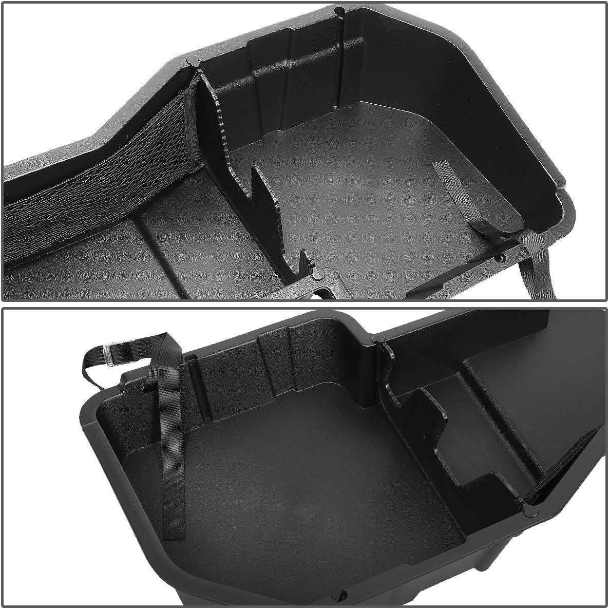 Black Under Seat Storage Box Tool Organizer Tray D32896