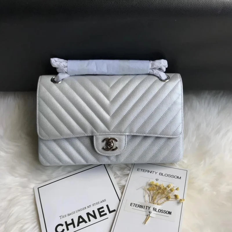 Quilted Calfskin Flap Bag N72953