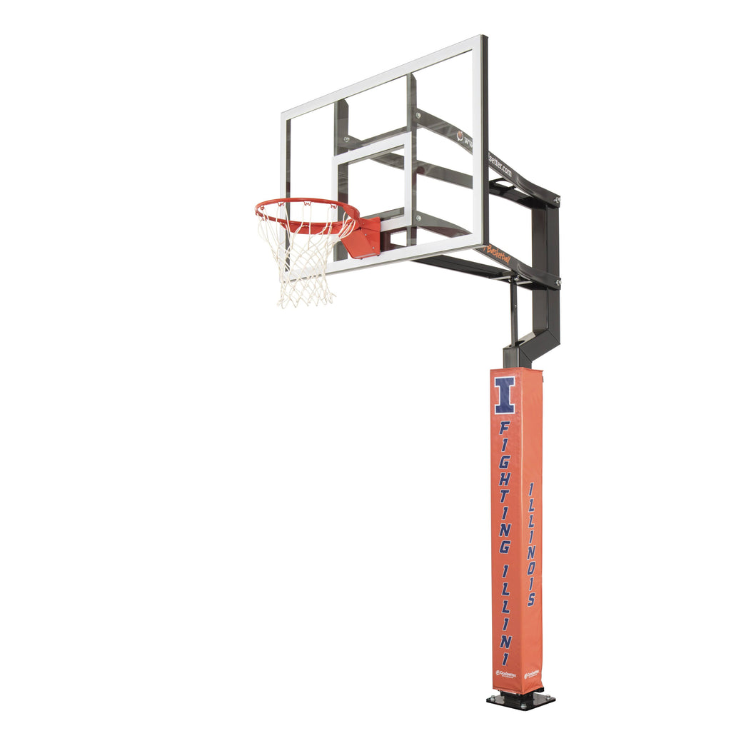 Orange NCAA Basketball Pole Pad S1676