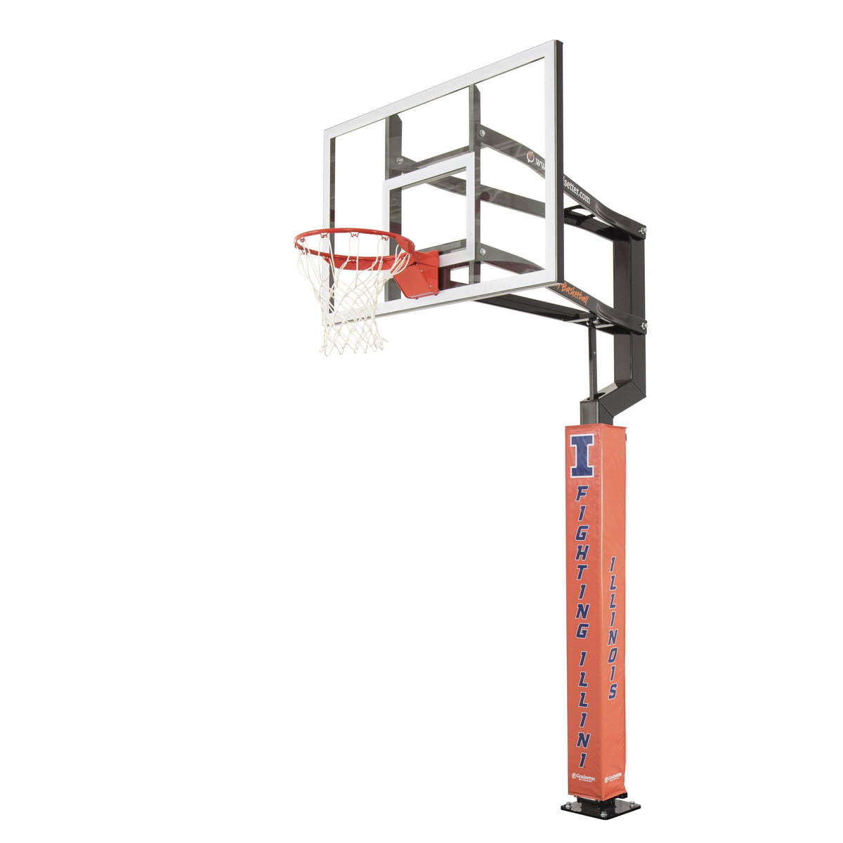 Orange NCAA Basketball Pole Pad S1676