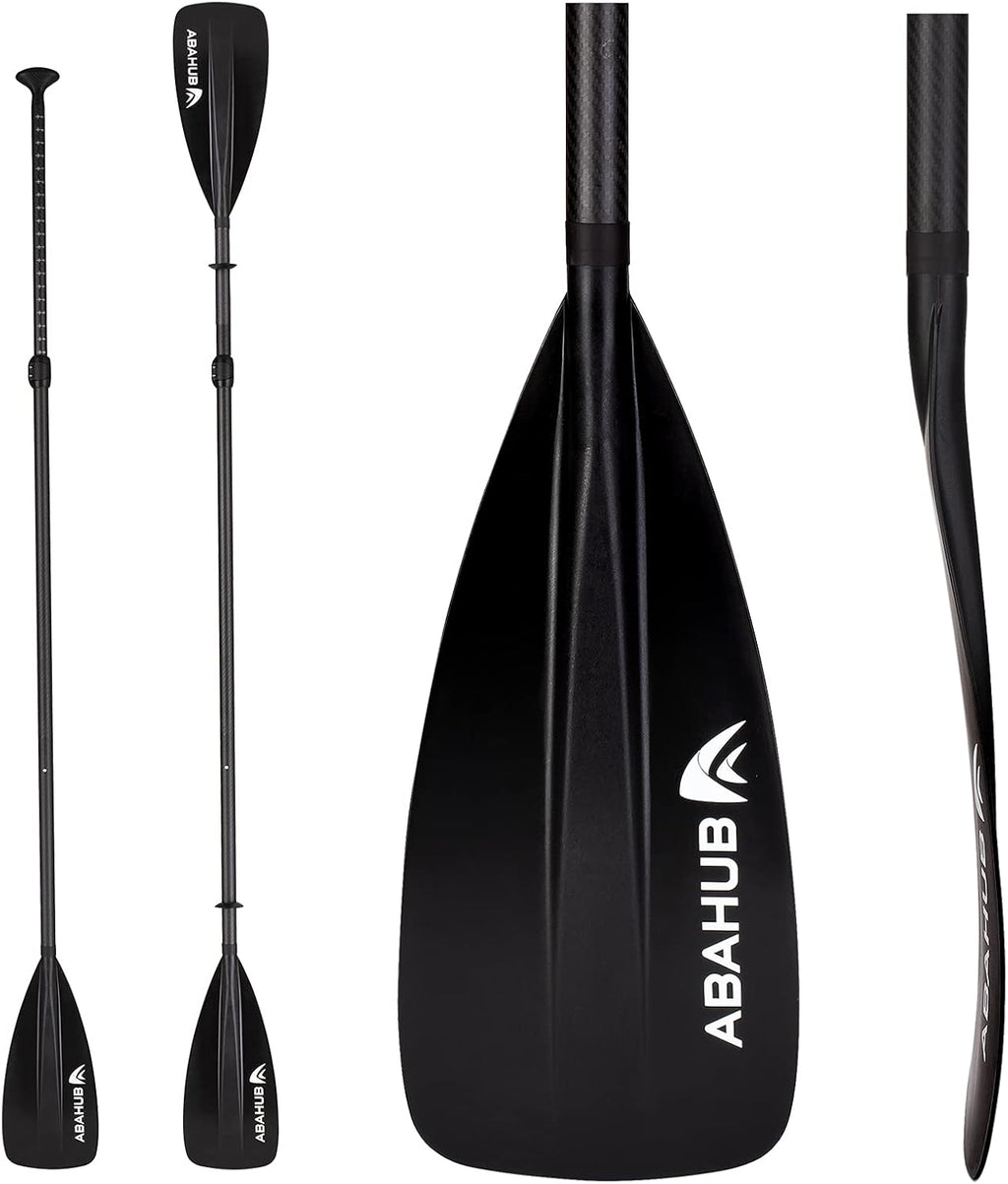 Carbon SUP Paddles, 3-Piece Adjustable Carbon Fiber Shaft 68 - 84, with Carrying Bag R71082