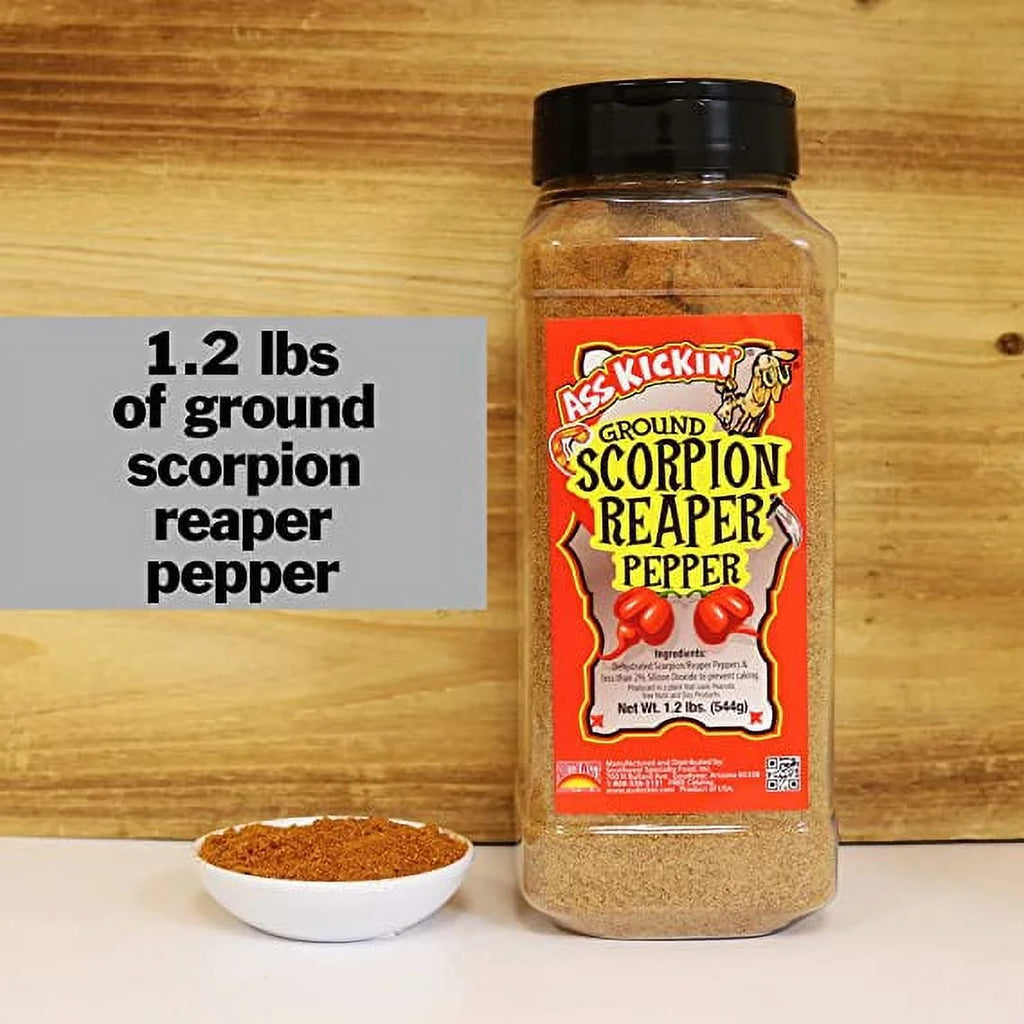 Dehydrated Scorpion Reaper Pepper Jar 1.2lb D16469