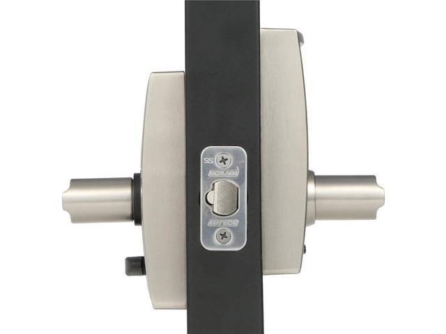 Satin Nickel Keyless Touchscreen Lever F563