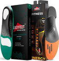 Heavy Duty High Arch Insoles with Fitness Shoe Inserts Size L U587