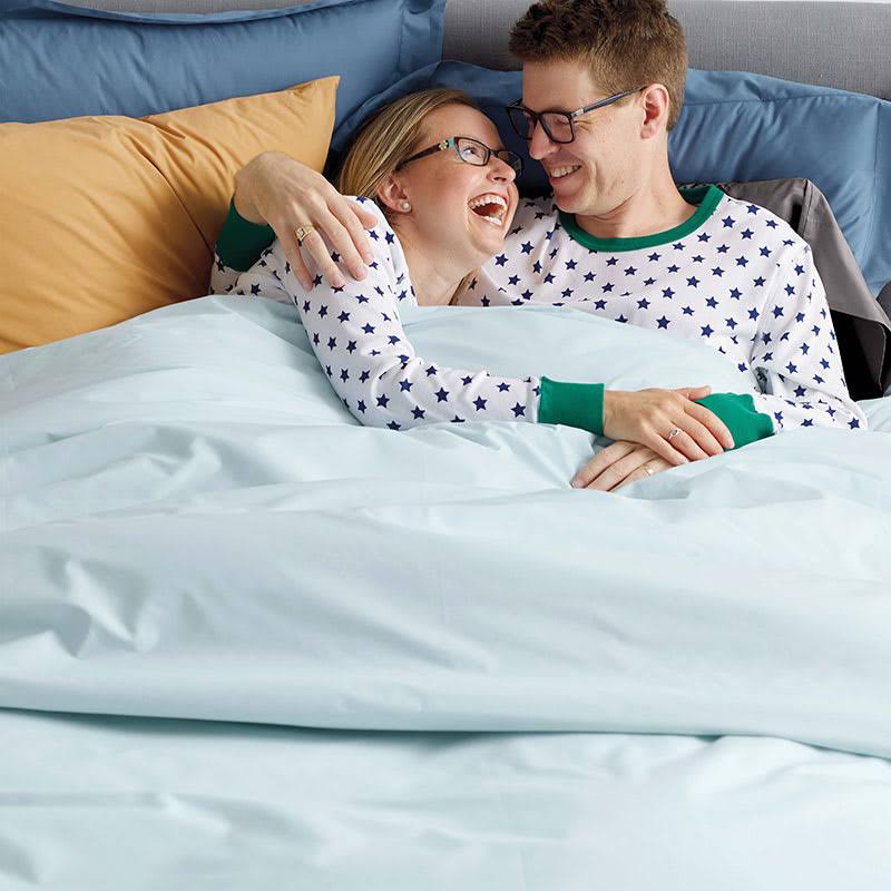 Cotton Percale Full Fitted Sheet I502