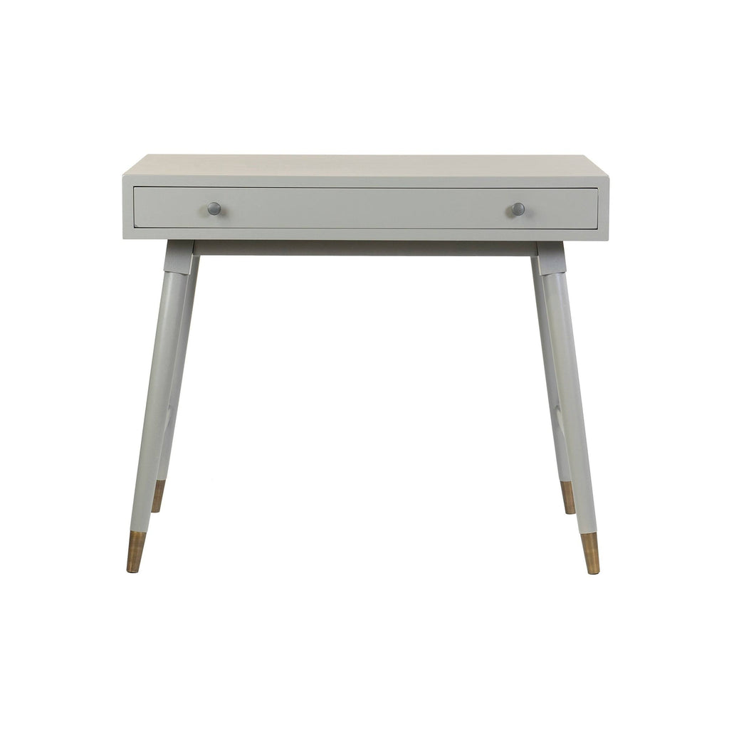 Gray Console Table with Storage O761