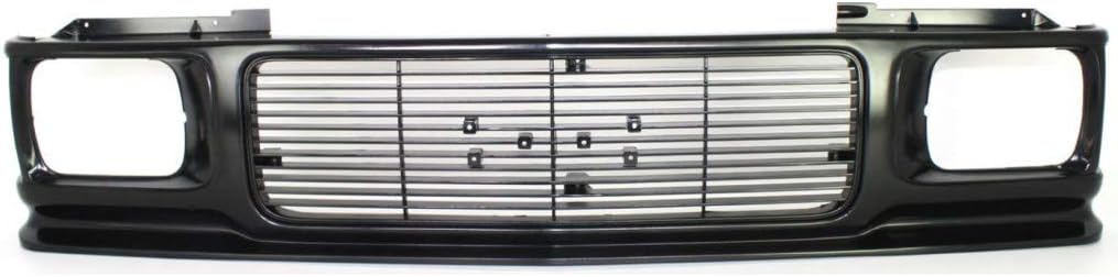 Textured Black Plastic Grille Assembly F876