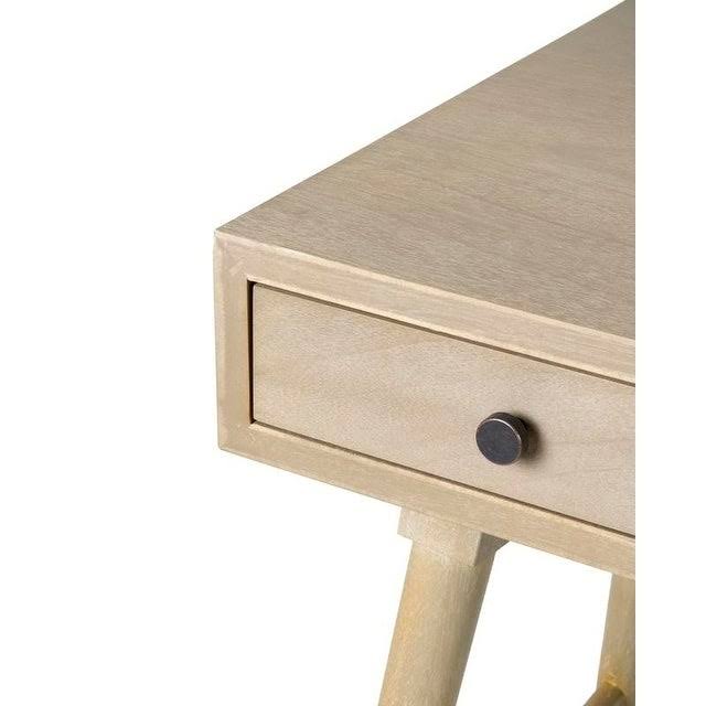 Gray Console Table with Storage O761
