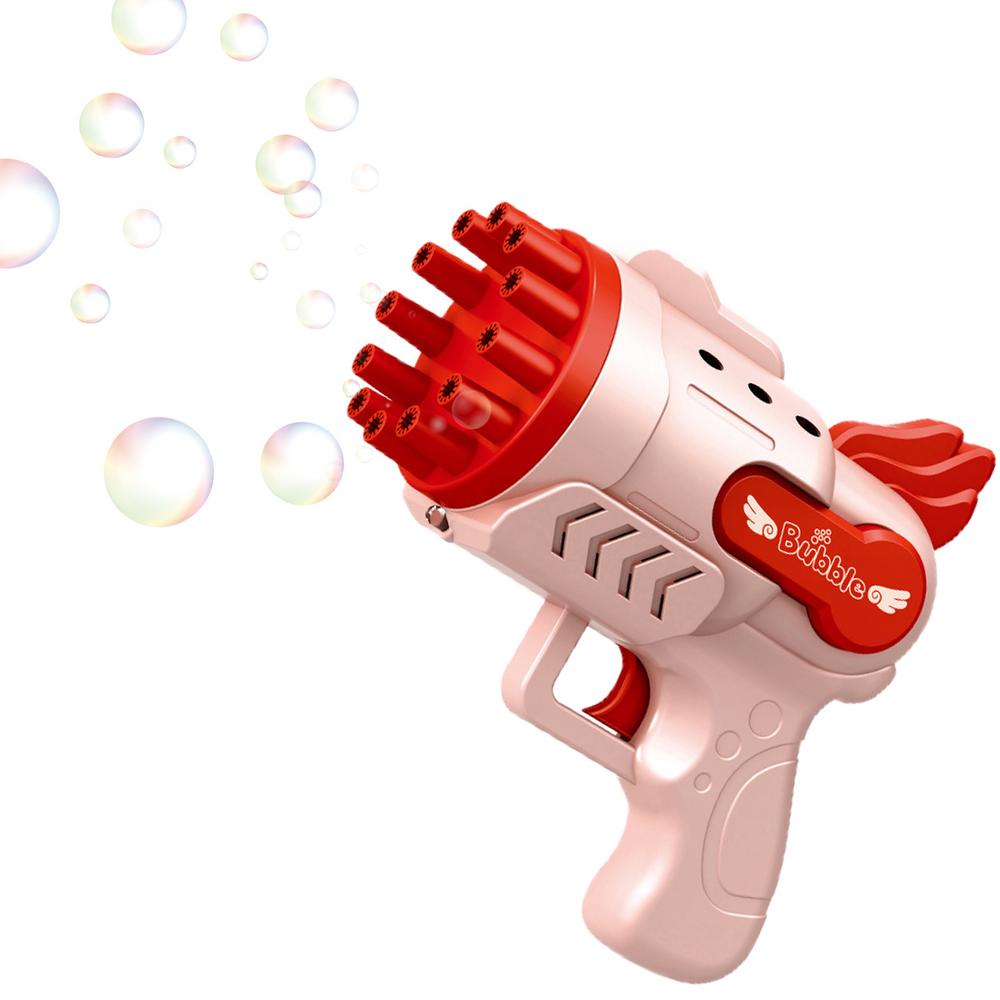 Automatic Bubble Blaster Toy with Cooling Fan & Solutions Batteries Operated P376538