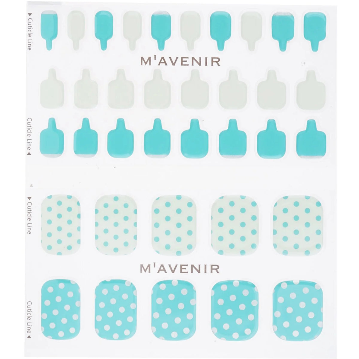 Tropical Palmtree Nail Sticker 36pcs S453864