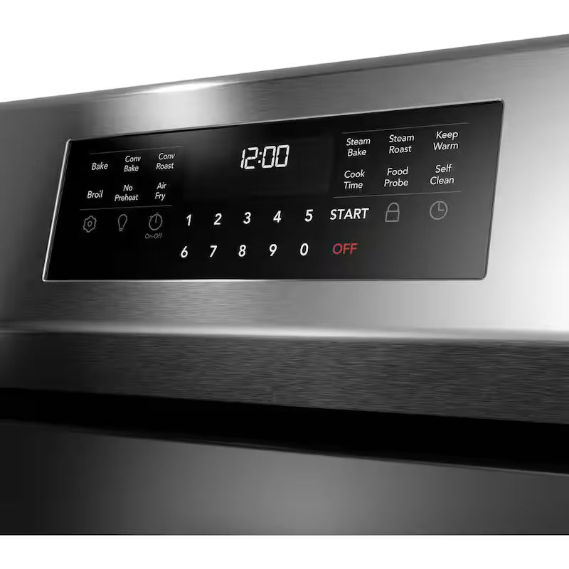 30 in 5 Element Stainless Steel Freestanding Range with True Convection and Air Fry B49464