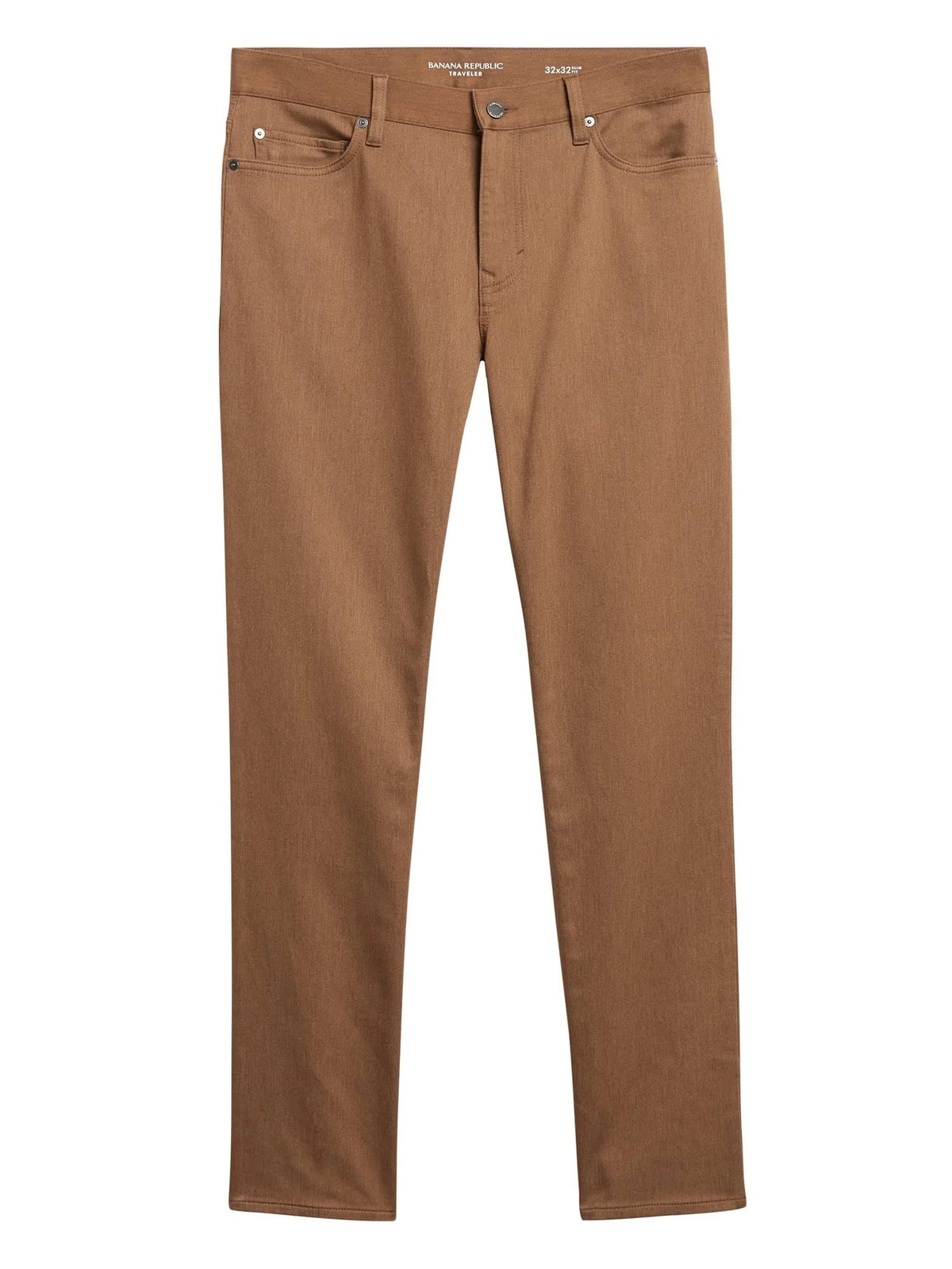 Slim Heathered Traveler Pant Camel Size 28W 32L F86684
