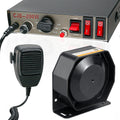 12V 200W 9 Tones Police Warning Emergency Siren PA System with Handheld Microphone V567129