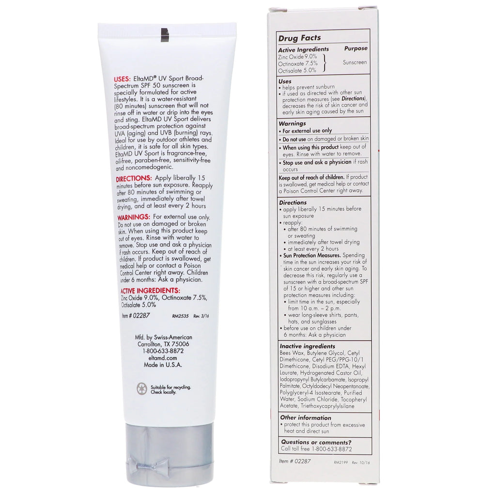 SPF 50 Water Resistant Sunscreen 3 oz D975388