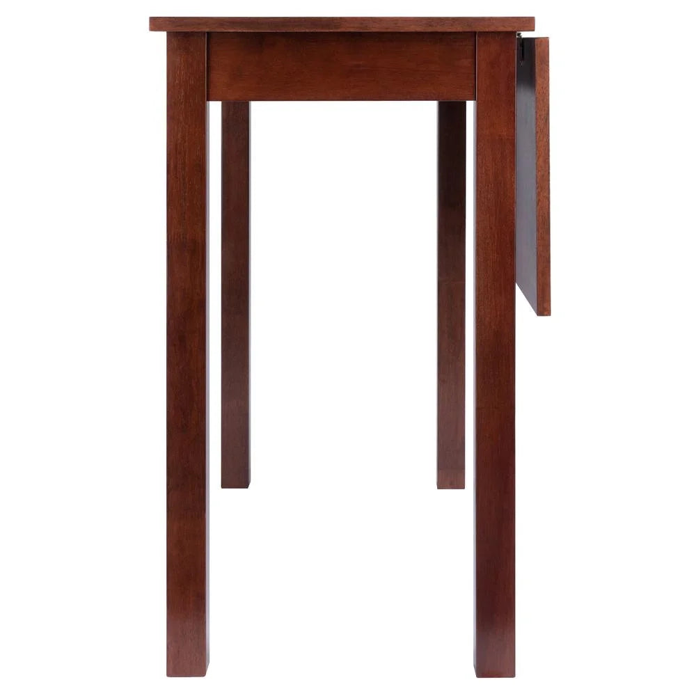 Walnut Drop Leaf High Table Q945