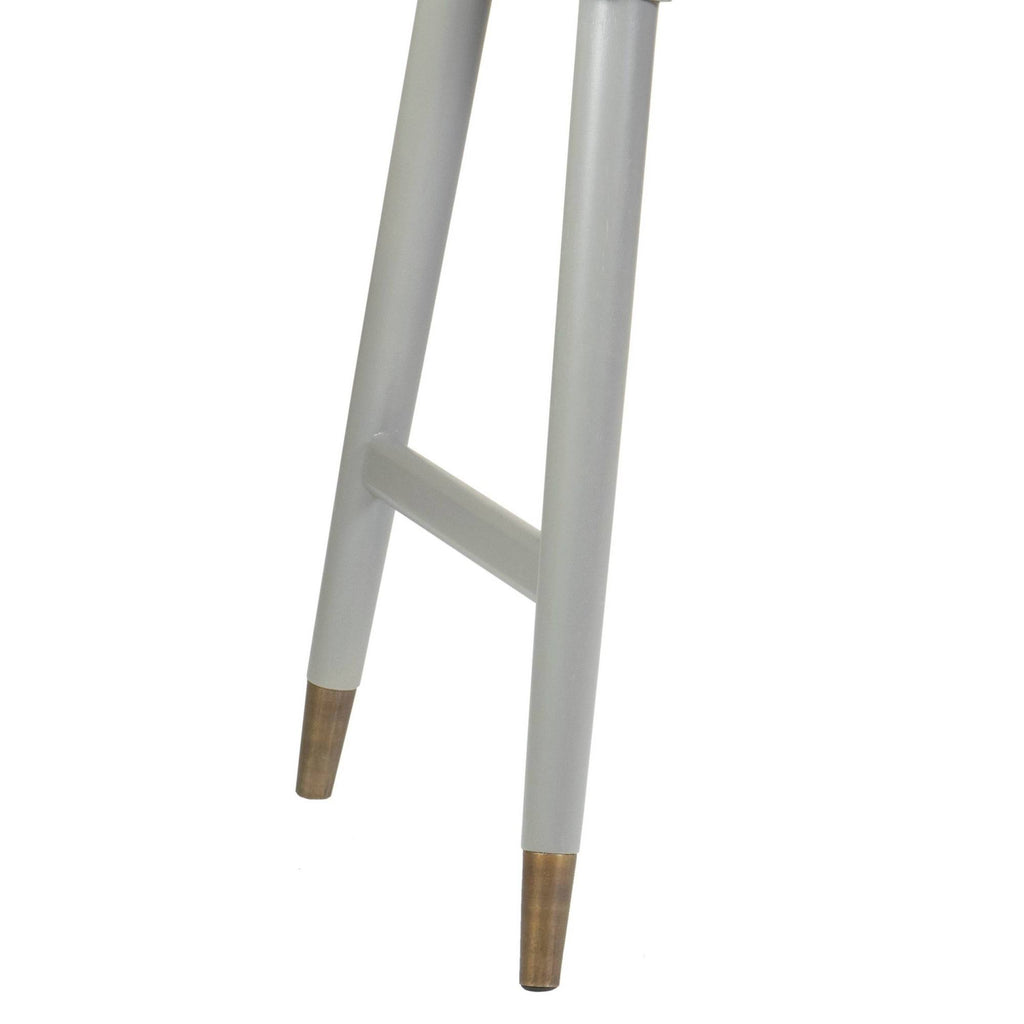 Gray Console Table with Storage O761