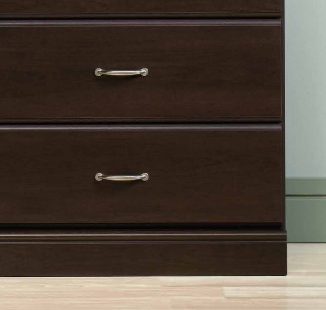 Espresso 4-Drawer Chest A1070