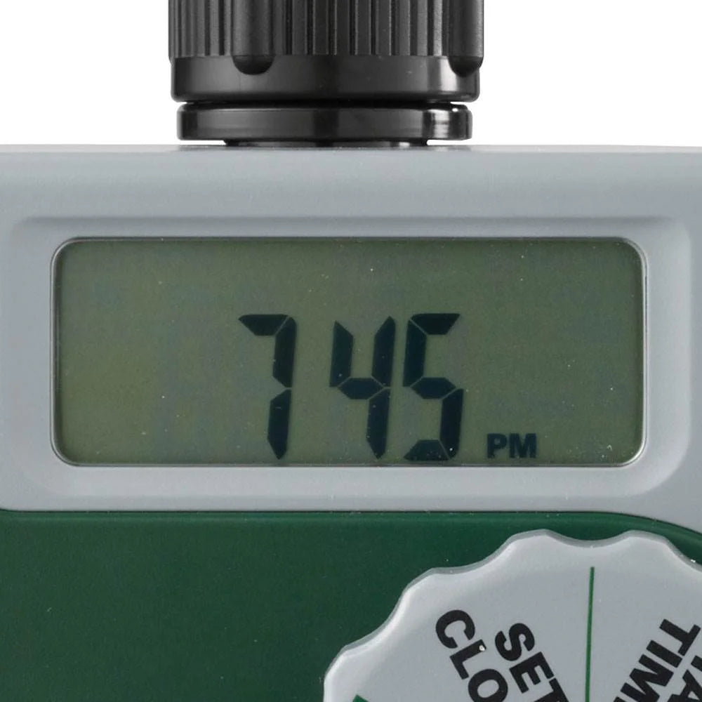 2-Outlet Programmable Hose Faucet Timer T5617