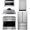 36 Gas Range, Range Hood, Refrigerator, Dishwasher and Microwave D815
