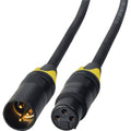 24V DC Power Cable 3-Pin XLR-M to 3-Pin XLR-F 1 Foot X83150