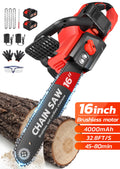 42V Cordless Brushless Chainsaw Kit with 2 Batteries A124853