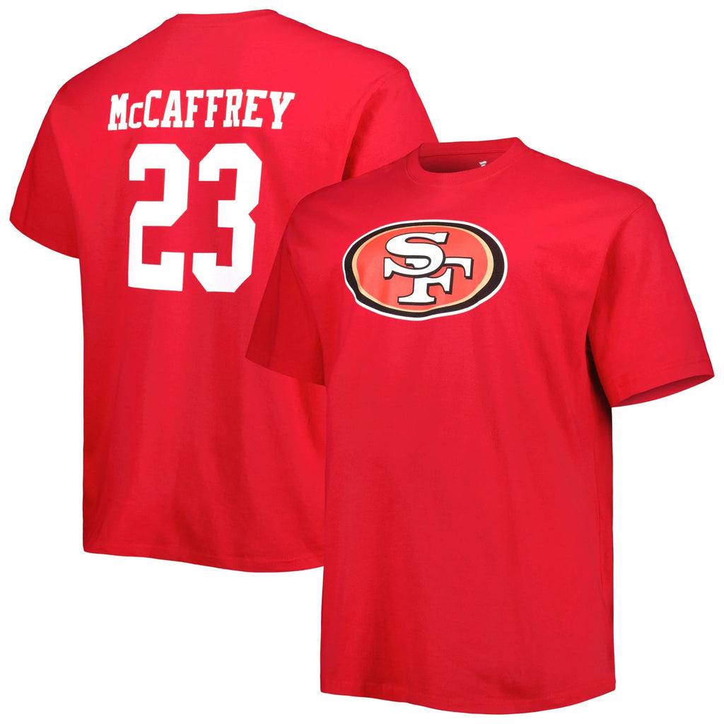 Men's Big & Tall Player Name & Number T-Shirt P158124