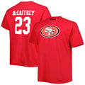 Men's Big & Tall Player Name & Number T-Shirt P158124