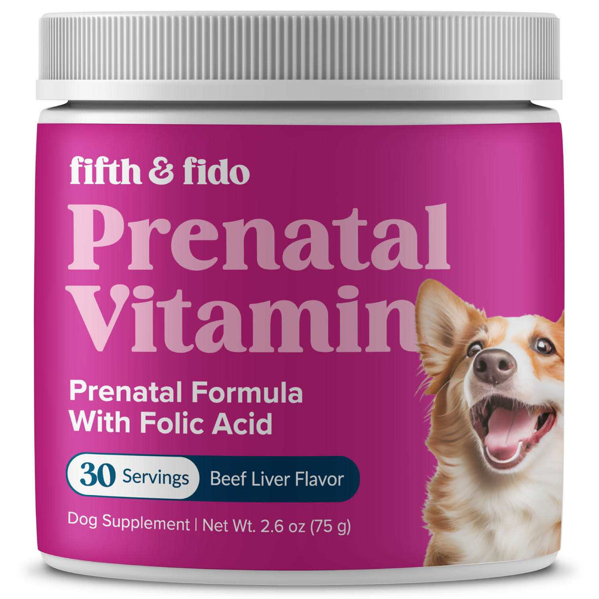 Dog Prenatal Vitamins with Iron, D3 and Folic Acid H947938