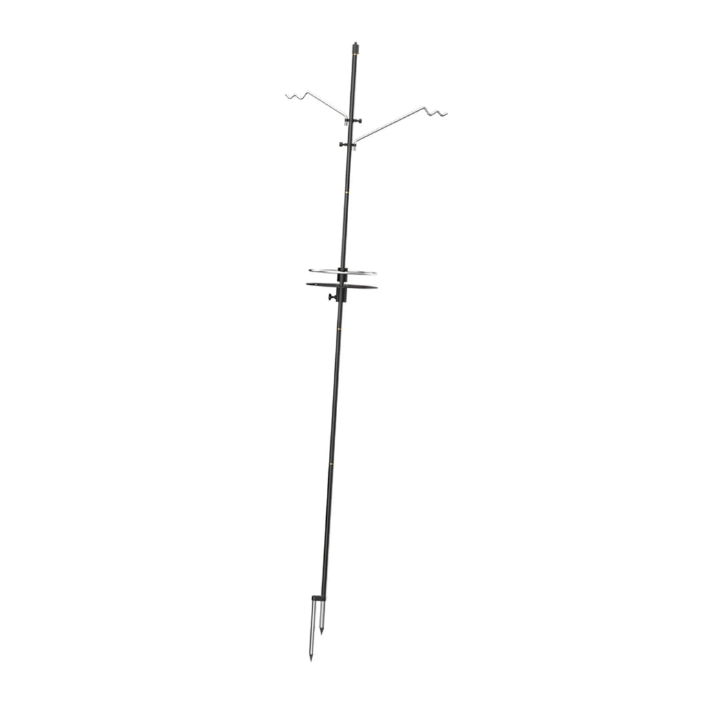Collapsible Camping Lantern Stand 138x16cm with Stake C665