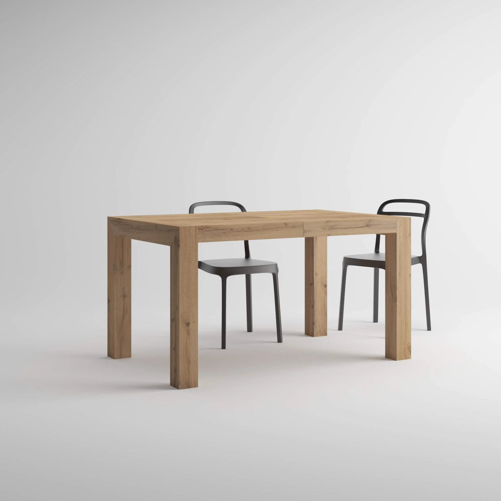 Extendable Dining Table Rustic Oak Z867