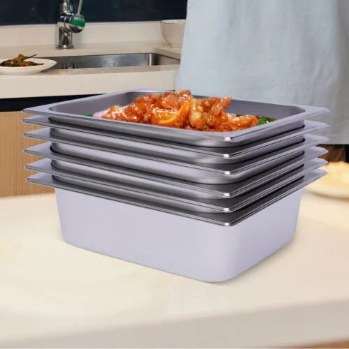 4" Deep Stainless Steel Steam Table Pans O673