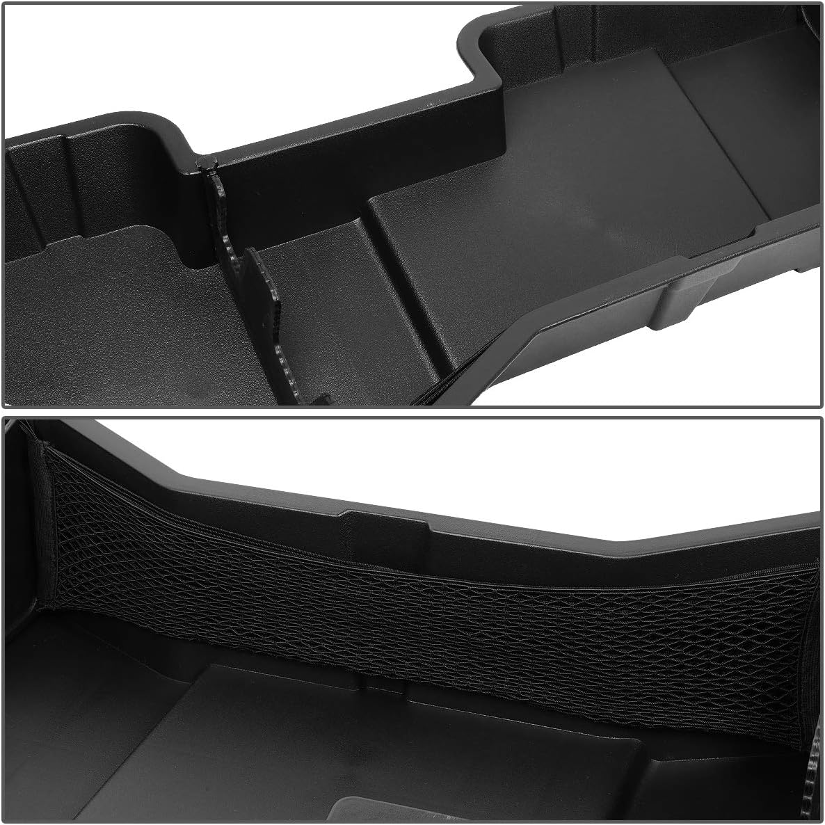 Black Under Seat Storage Box Tool Organizer Tray D32896