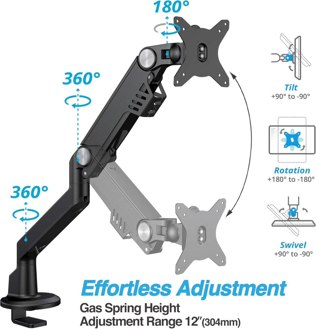Single Monitor Arm Desk Mount R672636