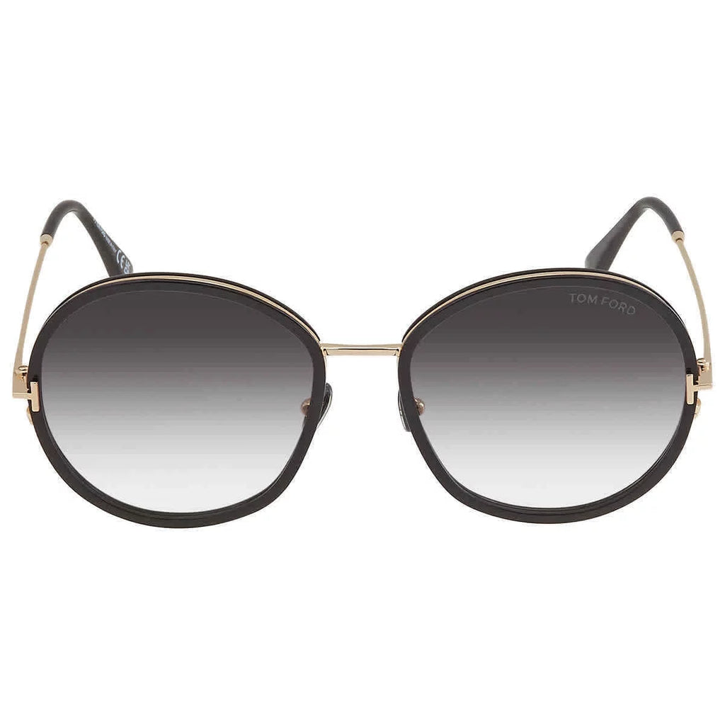 Shiny Black Women's Sunglasses V509082