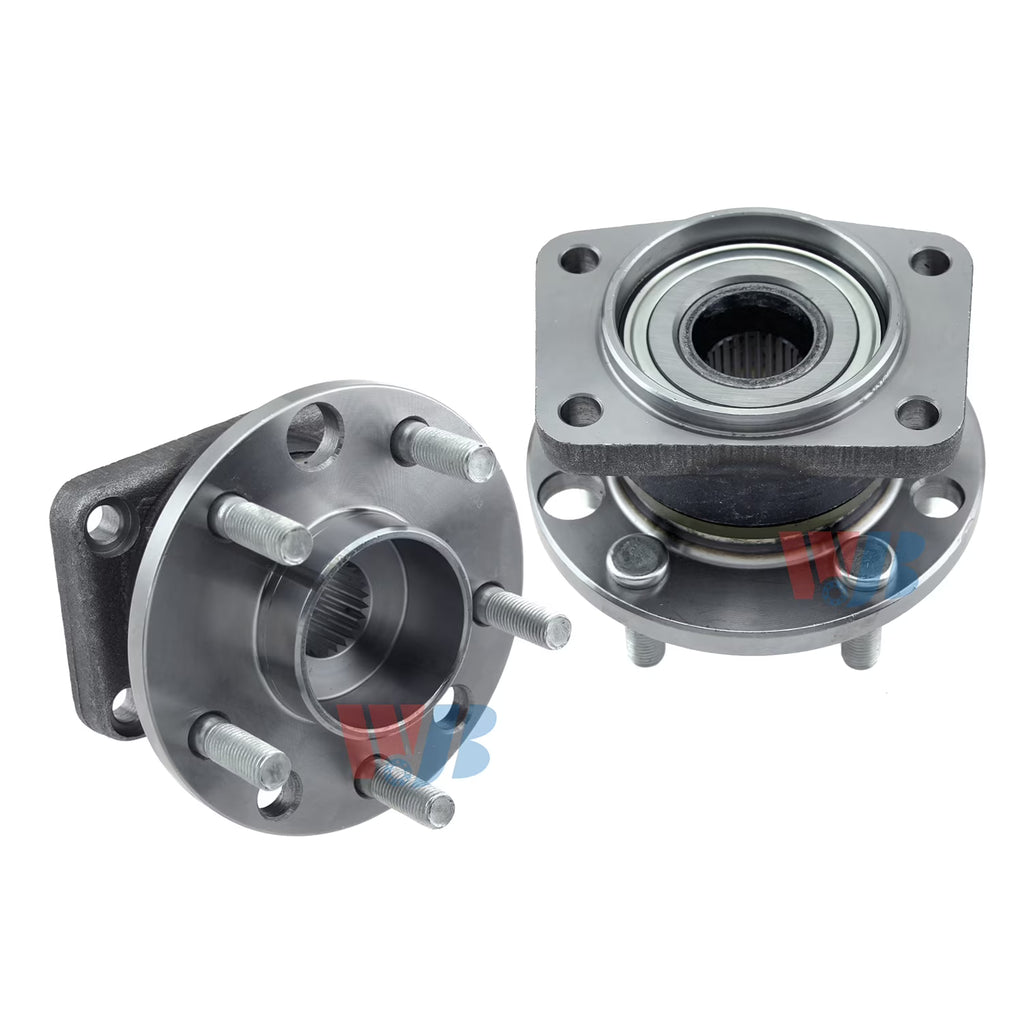Pair Rear Wheel Hub & Bearing Assembly R84383