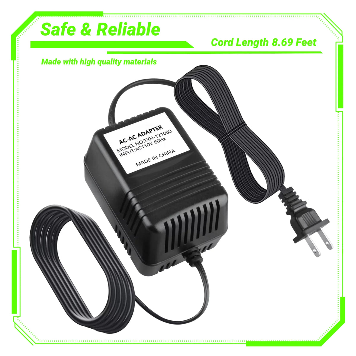 AC/AC Adapter Power Supply Cord Cable D5480