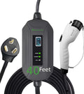 Portable Level 2 Electric Vehicle Charger, 16Amp, 30 Feet T81585