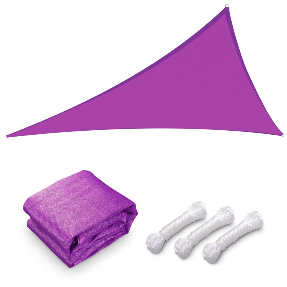 Fuchsia Triangle Sun Shade Canopy 25ft Z26699