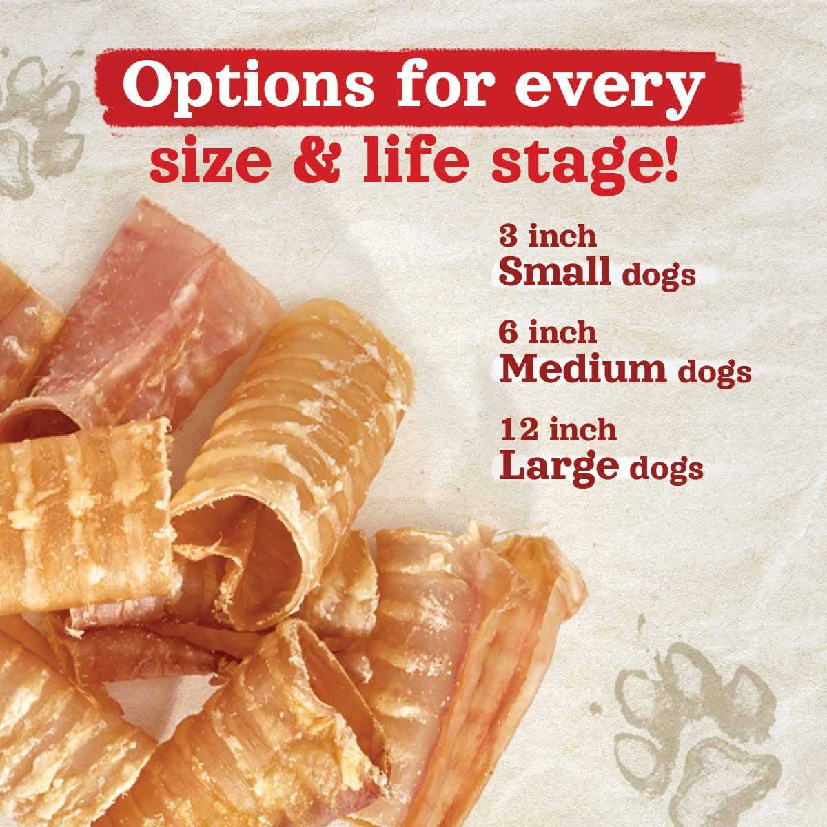 Beef Trachea Dog Chews Y598
