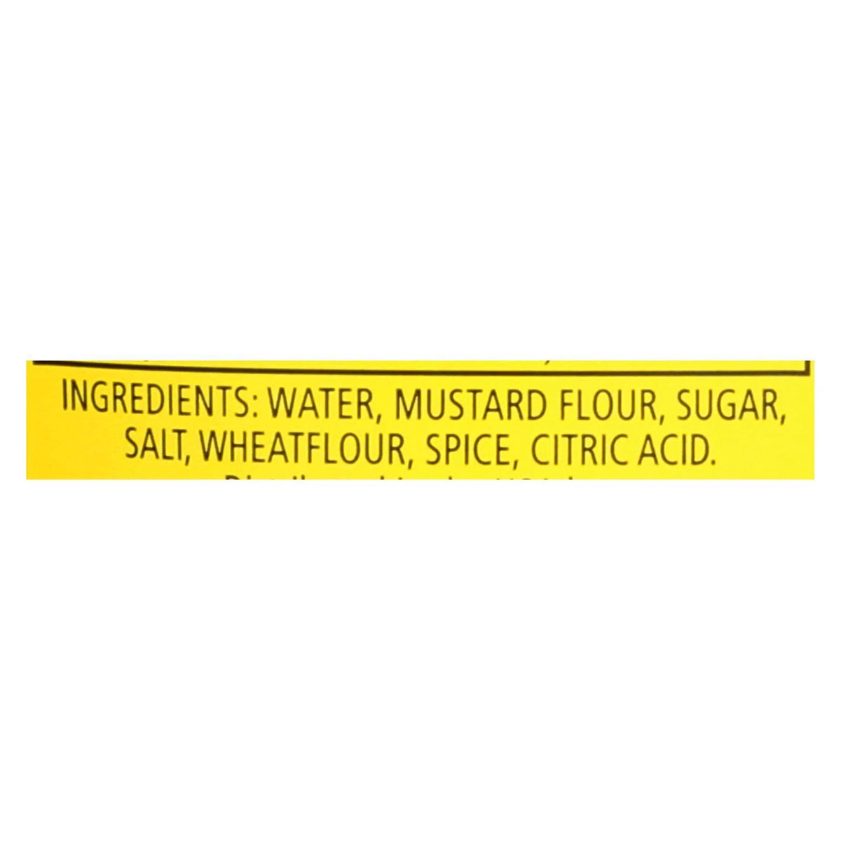 English Mustard - Case of 6 - 5.3 oz. D8428