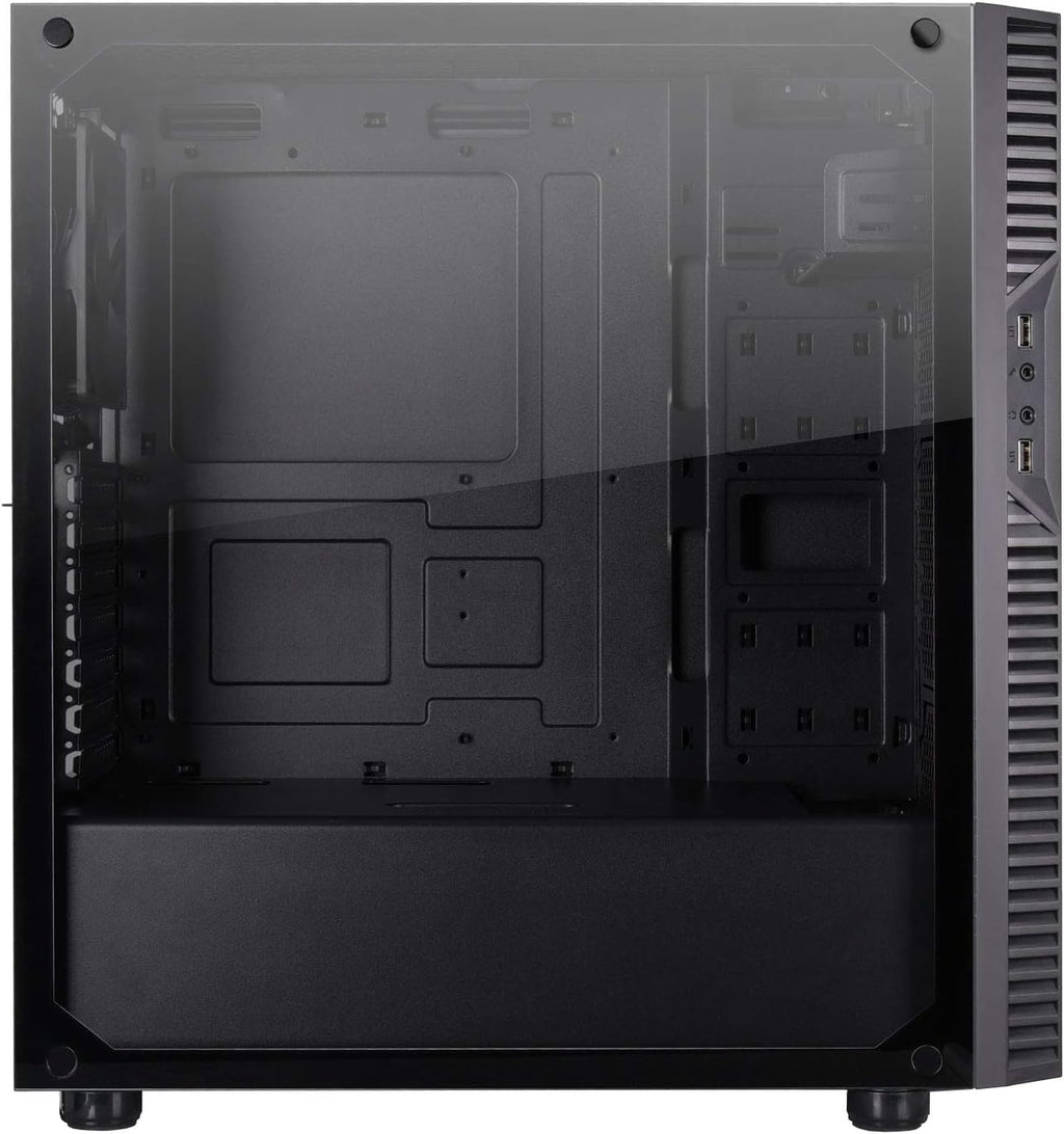 Micro-ATX & ATX Tempered Glass Computer Case J3840