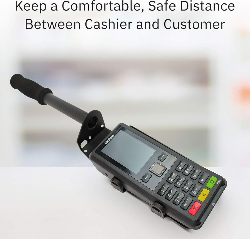 Black Drive-Thru Handheld Mount for Verifone P200 PIN Pad R17802